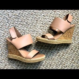 Nude Charles by Charles David cork wedges